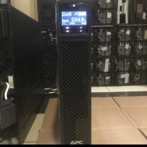 ups apc srt 1000 xli smart 1000watt 48v tanpa battrei