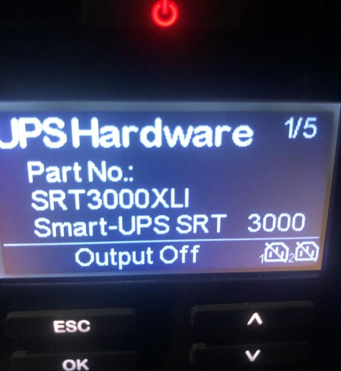 ups apc srt 3000 xli